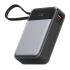 ACEFAST M21 Power Bank 20000mAh PD 65W Phone Charger with Built-In Type-C Cable - Black